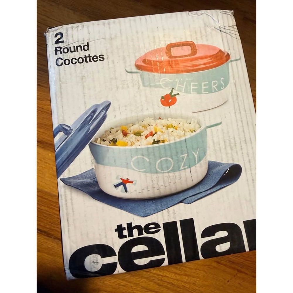 The Cellar 2 Round Cocottes Set